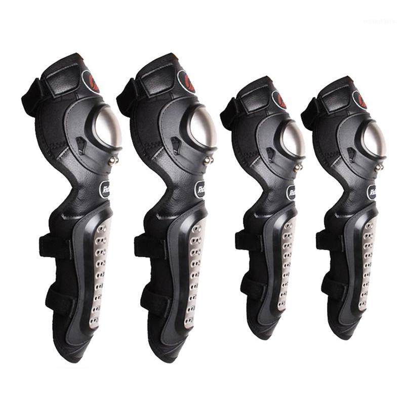 

Riding Tribe Motorcycle Kit Knee Protector Shield pads Stainless pads Racing Bike Off-Road Vehicles Protective Gear1