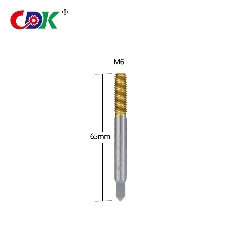 

1Pcs M6 Roll Form Tap Ti-coated HSS Right Hand Tap Drill Hand Tools Screw Thread