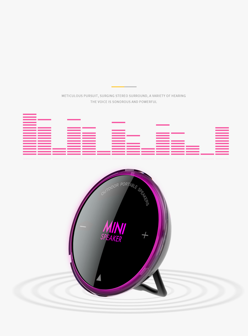 

Original Mini Bluetooth Speaker Volume Control Wireless Portable Mini Bluetooth Speaker Stereo Bass HD Quality Subwoofer
