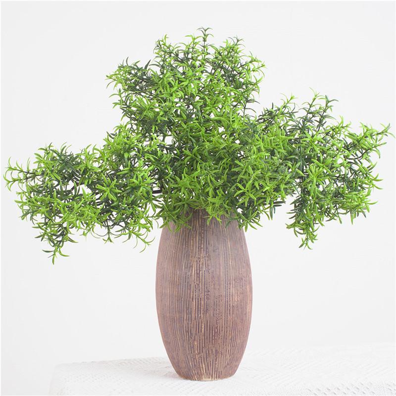 

Artificial Big Pine Green Branch Simulation Leaves Plant Pine Bonsai Accessories Home Decoration Plant Fake Flower
