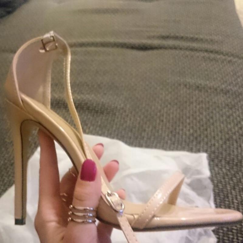 

Large size women's sandals new women shoes thin high heels leather open toe sandals fashionable sexy design, Red