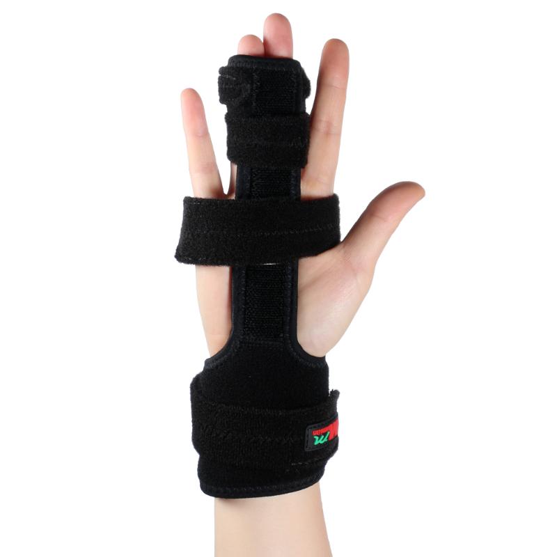 

1PCS Adjustable Wrist Finger Hand Support Brace Splint Sprain Arthritis Belt Spica Pain Relief for Hand Finger Sprain Protection, 1pcs finger splint
