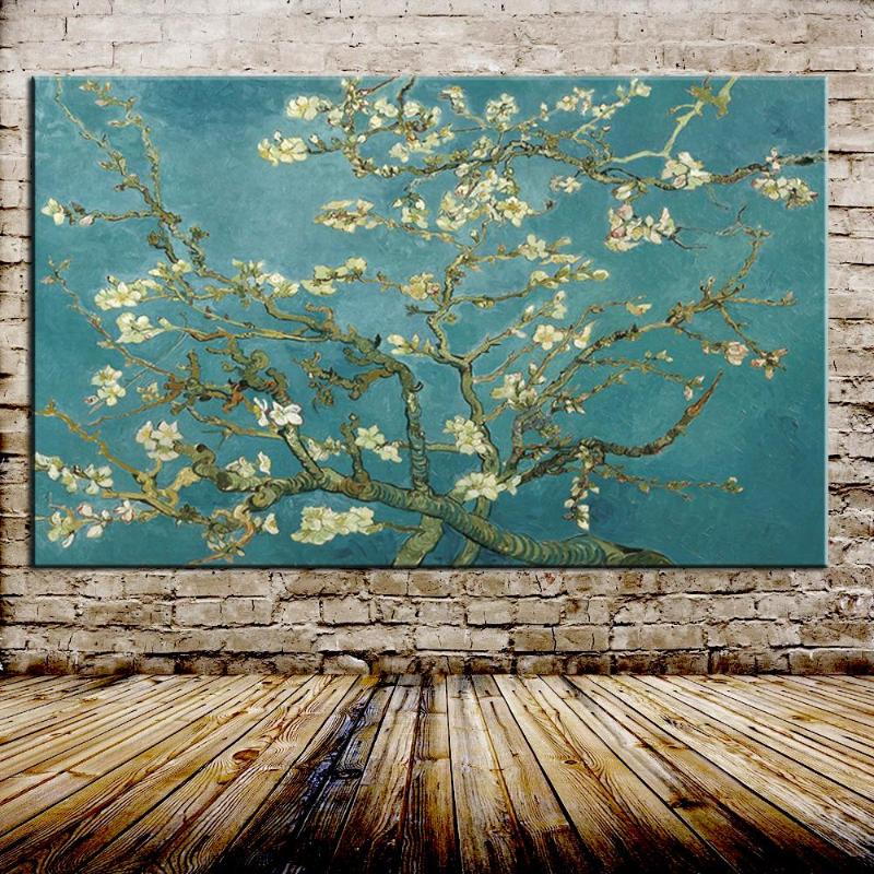 

Blossoming Almond Tree Oil Painting Of Vincent Gogh Reproduction Oil Painting On Canvas Wall Art Picture For Home Decoration