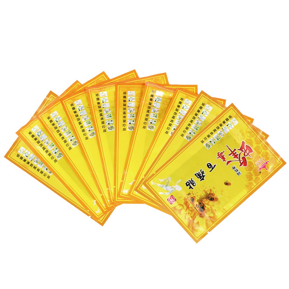 

Chinese Medicines Plaster Bee Venom Balm Patches Joint Pain Killer Analgesic Body Neck Back