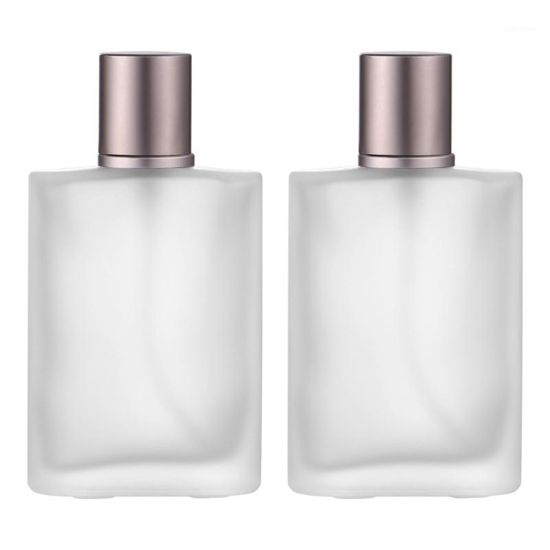 

Lurrose 2pcs Empty Perfume Bottles Dull Polish Spray Bottles Makeup Storage Cosmetic Supplies for Men (50ml)1