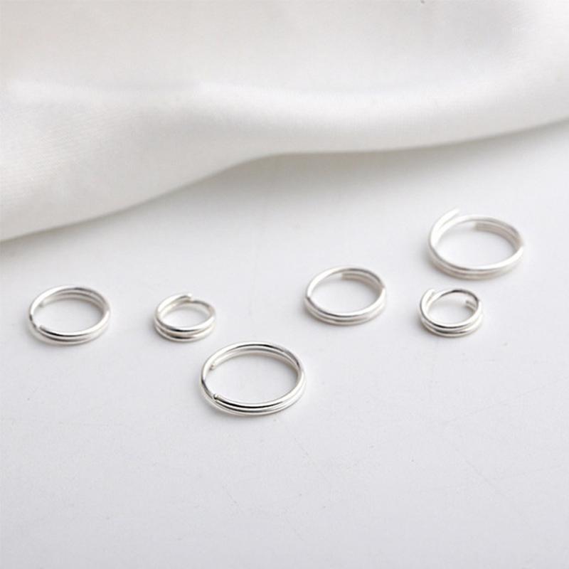 

Women 925 Sterling Silver Hoop Earring Round Circle Loop Gifts Simple Silver Hoop Earrings Brincos de Prata Prevent allergy1