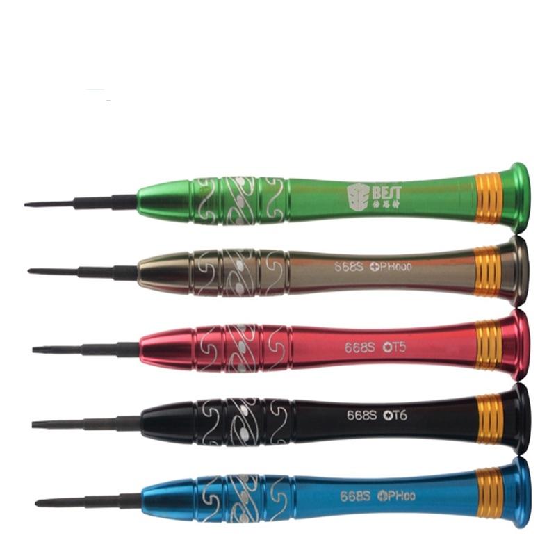 

5pcs Magnetic Screwdriver Set Portable Aluminium Screwdrivers For Smart Phone Laptop PC Camera MP3 Opening Repair Tools