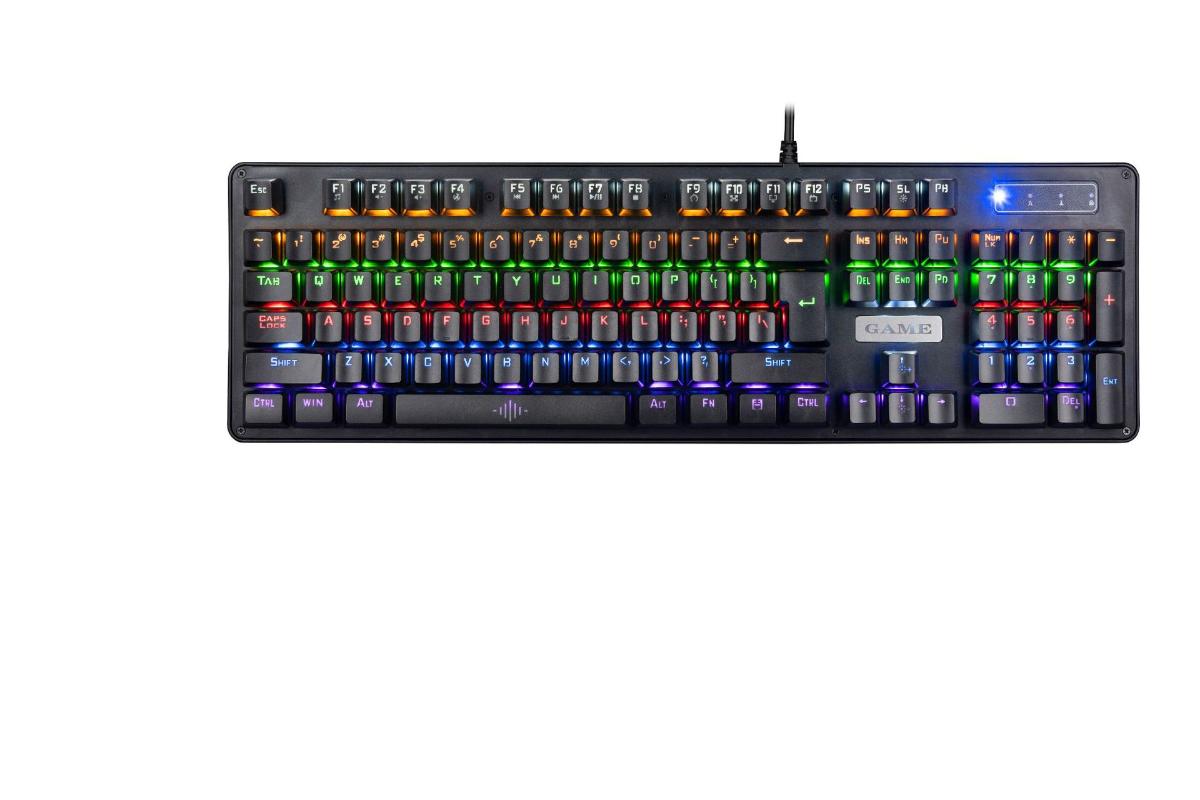 

K30 Keyboard Waterproof Shining Dustproof Keyclick Mechanical Keyboard Internet Cafes E-Sports Game Really Mechanical K