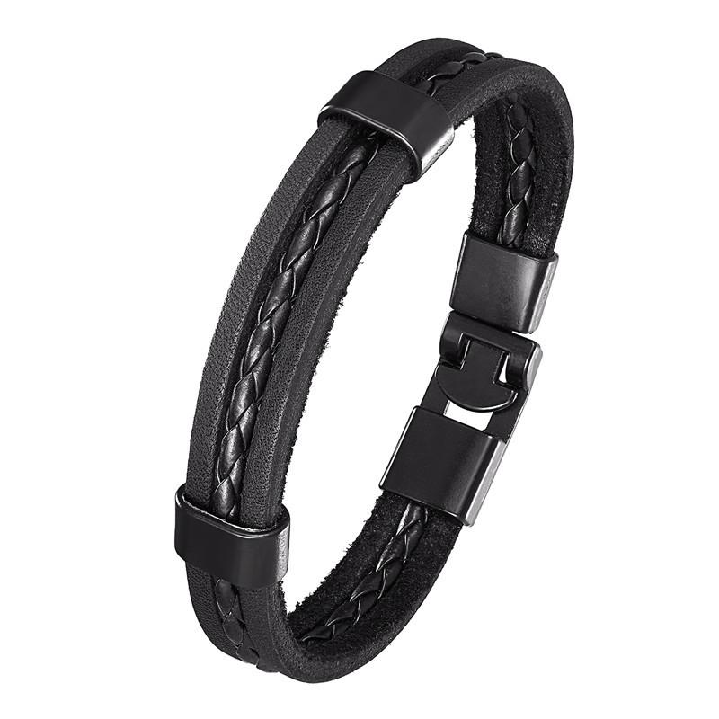 

2020new men's bracelet, women's bracelet, vintage leather bracelet with multilayer charm, bracelet for men, women lovers, Pulsei