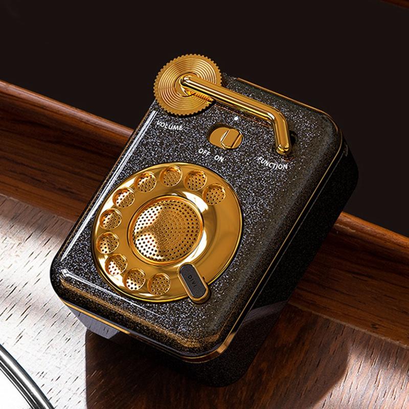 

Mini Record Player Style Bluetooth Speaker Wireless Retro Trend Mini Recorder Small o Portable Subwoofer