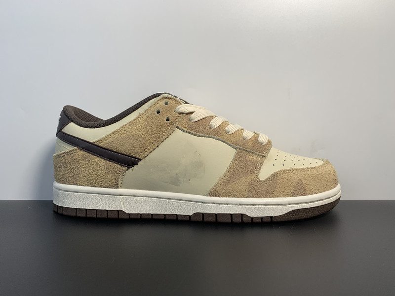 Chaussures de skateboard SB Dunks Low PRM Animal Pack Giraffe Cheetah Beach/Baropue Brown-Toile Chaussures de loisirs unisexes Baskets Ship shoeB