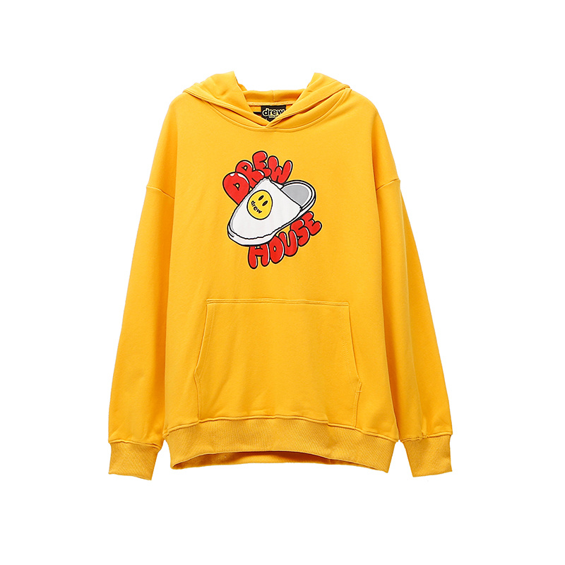 Drew House SS21 mens designers sweaters Top Quality Mens and Womens Hoodies Smile Printing Long Sleeve Hoodie S-XL 1104 #