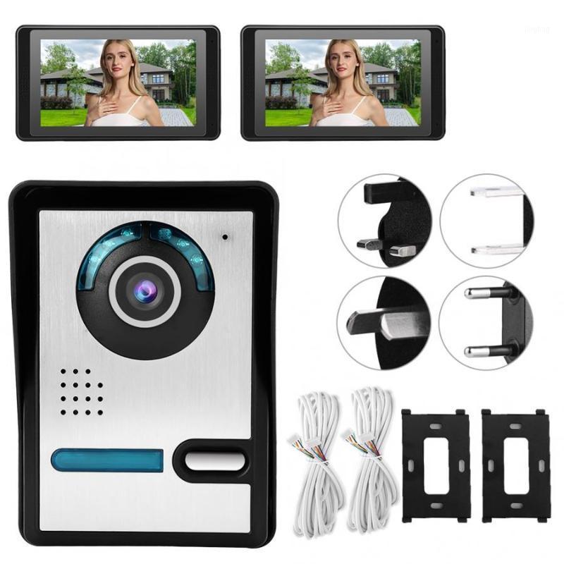 

7 Inch HD Video Door Phone Doorbell Intercom Kit Home Gate Entry System 620FA12 Video Doorbell1