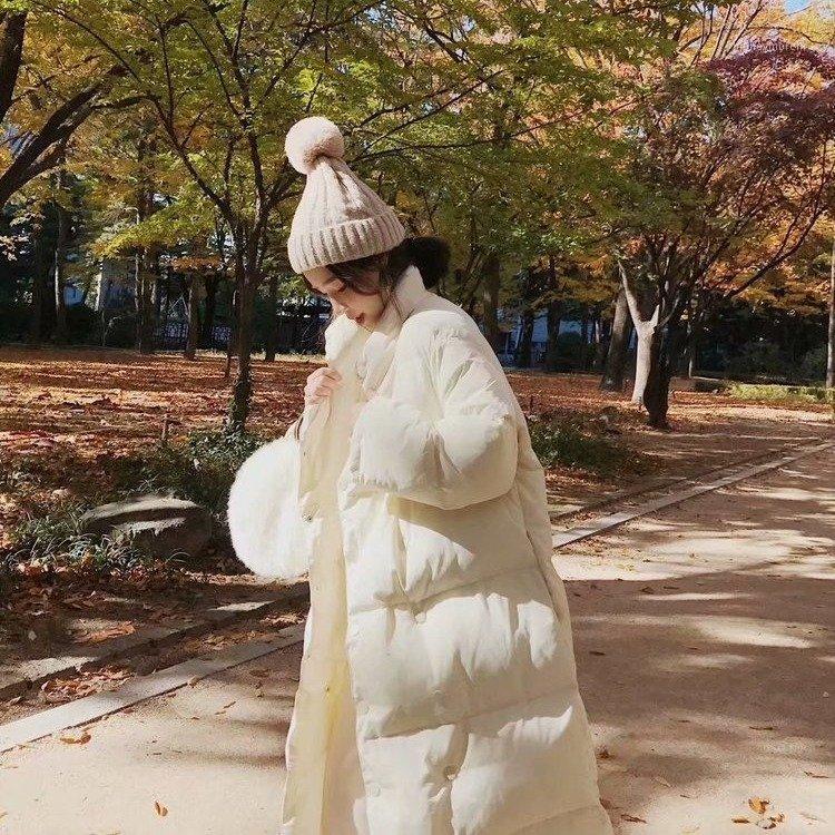 

Womens Female Outwear Fashion Cotton Casual Parka Women Autumn Warm Jacket Short Coat Winter Plus-size Jackets Thick Parkas New1, White