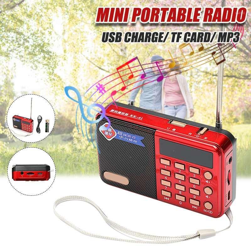 

Digital Radio Speakers Portable Mini FM Radio Speaker USB Music Player Antenna Handsfree Pockets Receiver Outdoor1