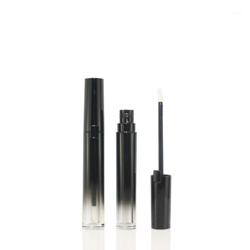 

6 ml Lip Gloss Containers Gradient Black Plastic Empty Cosmetic Container DIY Lipgloss Wand Tubes 10pcs 30pcs 50pcs1