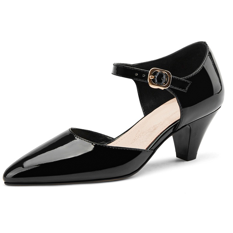 

2021 Classic Female New Spring Woman to Party Lady Shoes Size 43 Ahh2, Black white
