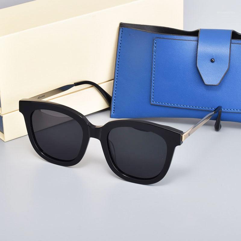 

GENTEL absente Classic brand Design sunglasses round acetate Polarized uv400 sun glasses women men with Original packaging1
