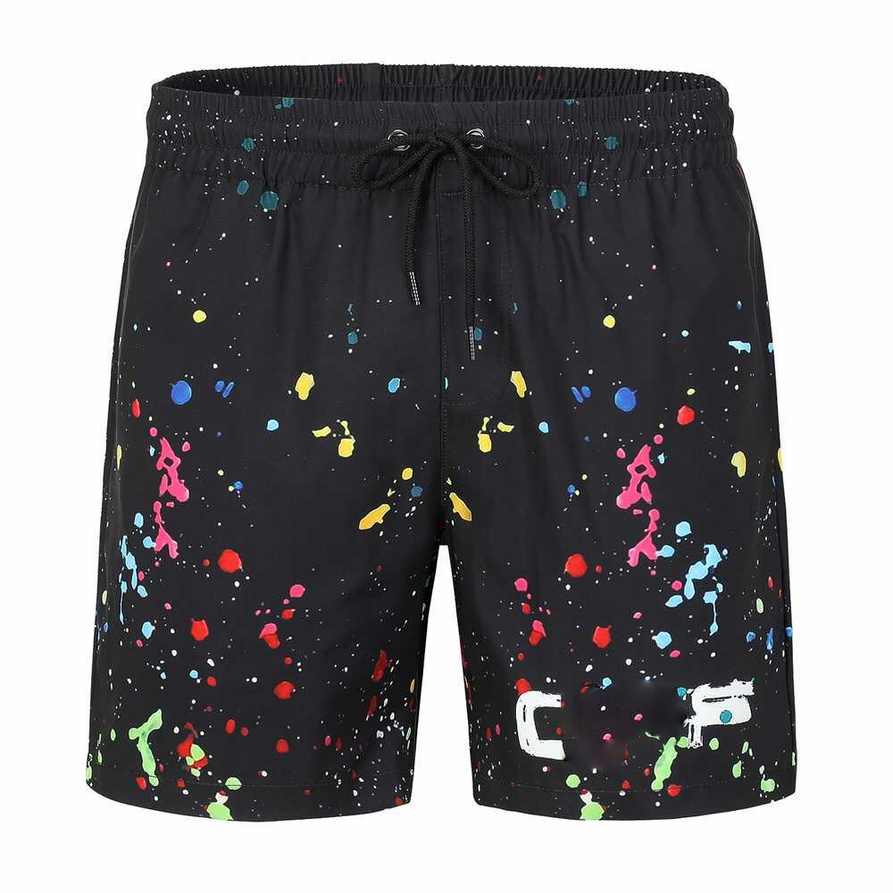 

2022 Brand Designer Men's Shorts Summer Fashion Street Wear Quick Drying Swimsuit Printed board Beach pants M-3XL 33350, Black