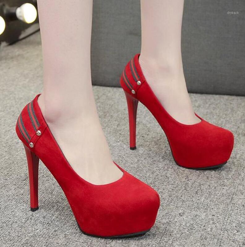 

Sexy Thin Heels Sandals Women Pumps Fashion Black Red Platform Pumps Wedding Bridal Shoes Party Dress Shoes Women Heels1