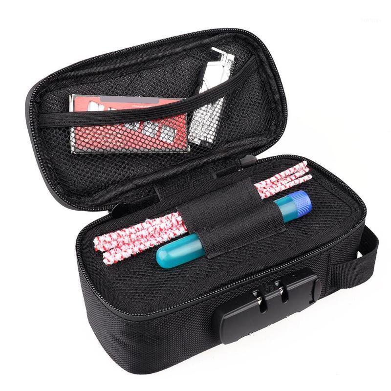 

20x10x7.2cm Durable Smell Proof Bag With Lock Odorless Stash Storage Case Smoking Accessories Set Container For Home Travel1