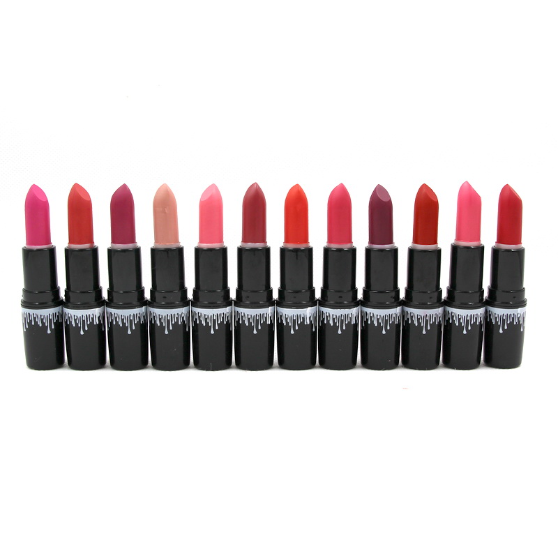 

Matte Lipstick Rouge a Levre Au Fini Mat Easy to Wear Natural Bright Colors Beauty Makeup Lipsticks, Extra shipping fees only