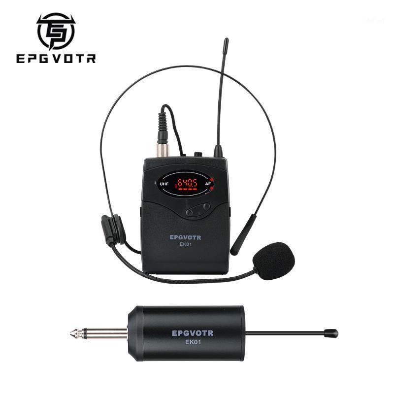 

EPGVOTR Bodypack Headset Lavalier Lapel Mic UHF Wireless Microphone System with Rechargeable Receiver 30 Channel Adjustable1
