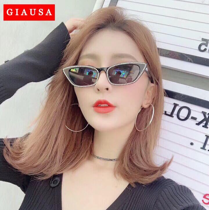 

2020 Vintage Black Cat Eye Sunglasses Women Fashion Brand Designer Mirror Small Frame Cateye Sun Glasses For Female Shades UV400