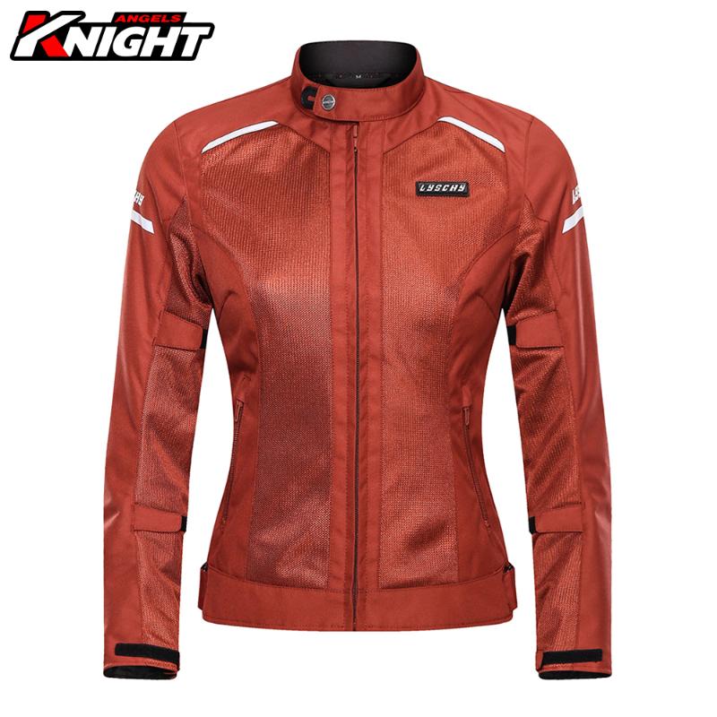 

Motorcycle Apparel Summer Jacket Women Men Breathable Anti-Fall Racing Jersey Mesh Body Protection Riding Clothing Waterproof