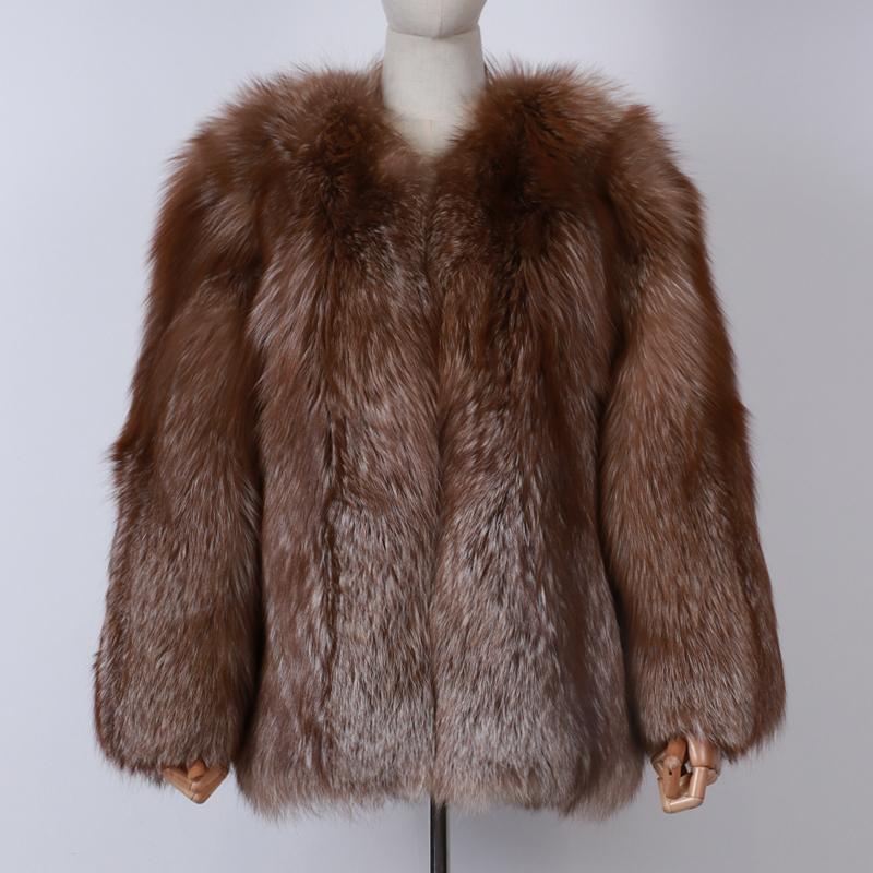 

women coat ladies natural real fur outwear, As picture