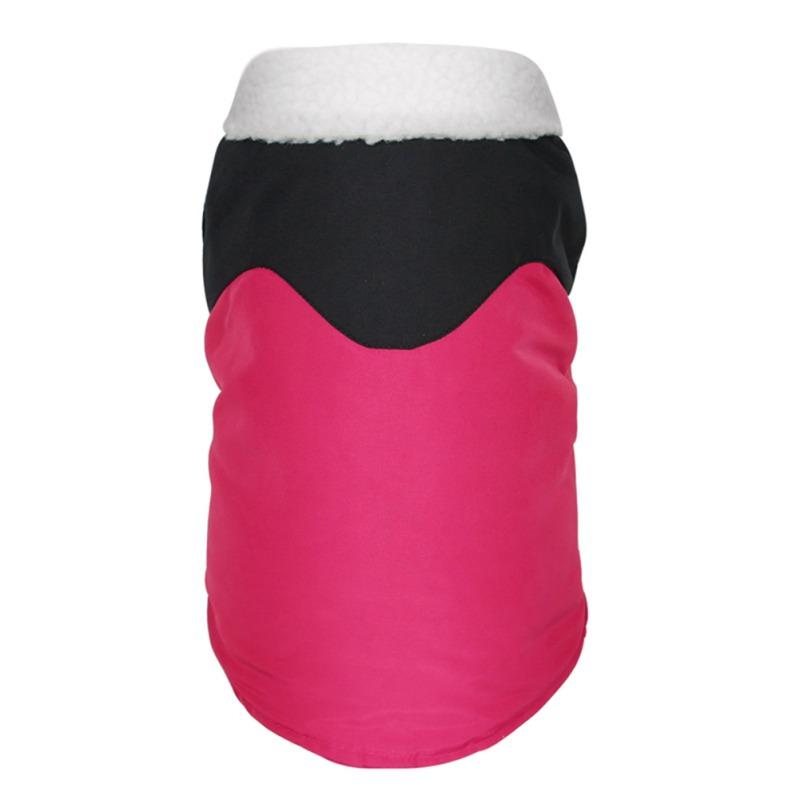 

Cat Dog Autumn Winter Waterproof Plush Jacket Pet Washed Leather Lamb Wool Cotton Coat