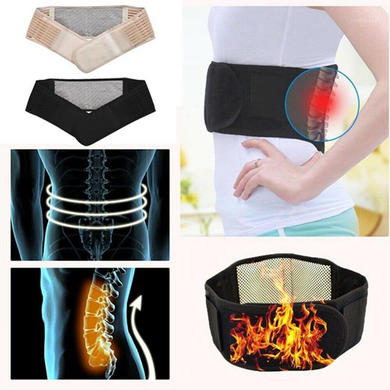 

Lumbar Support Belt Back Braces Tourmaline Self-heating Magnetic Therapy Breathable Belt ASD881