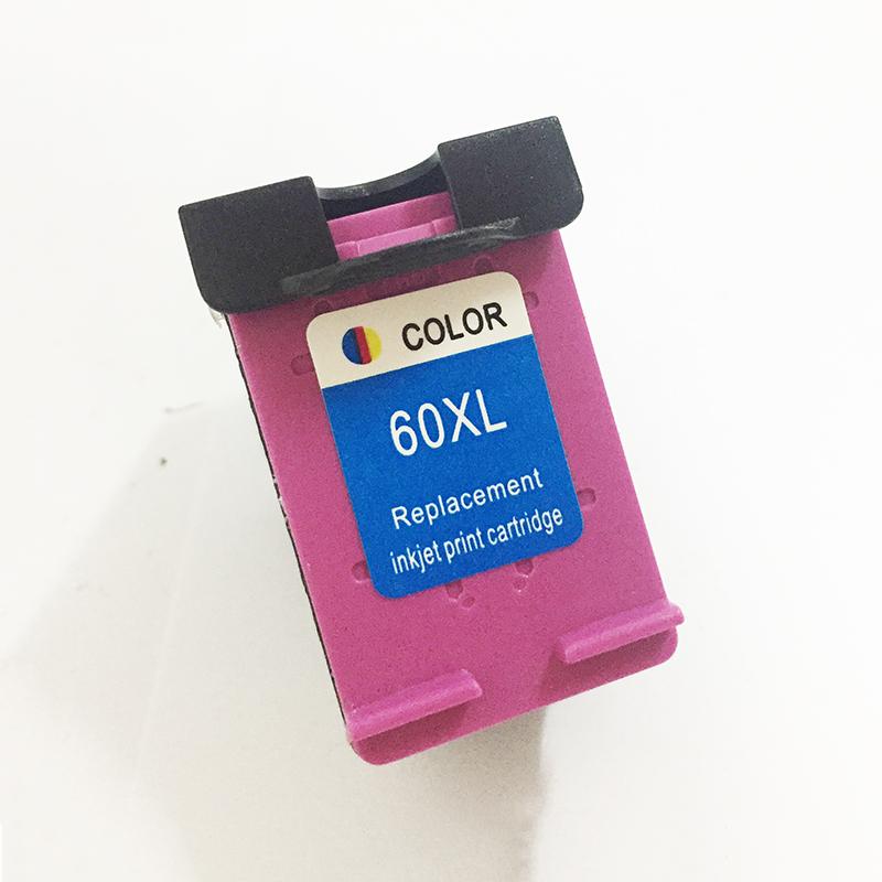 

einkshop 60XL Color Compatible Ink Cartridge For 60 XL Deskjet F2480 F2420 F4480 F4580 F4280 PhotoSmart C4680 C4683 printer