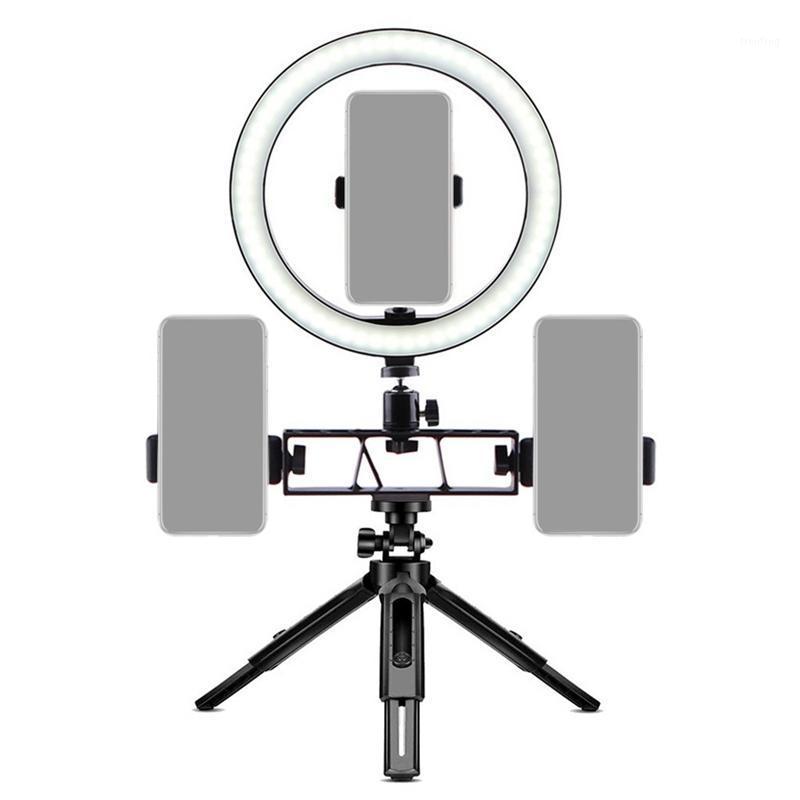 

10-Inch Ring Light Bracket, Mobile Phone Live Broadcast Adjustable Cold and Warm Light Multi-Position Fill Bracket1