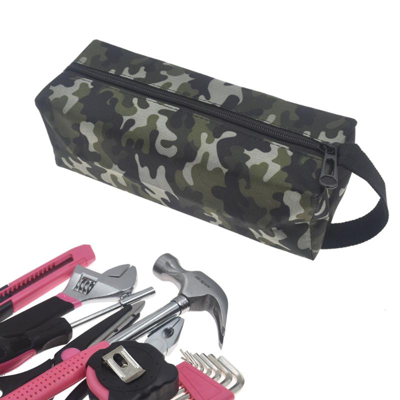 

1pcs Utility Oxford Cloth Waterproof Tool Bag Electrician Hardware Screws Nuts Car Repair Tool Fishing Woodworking Toolkit