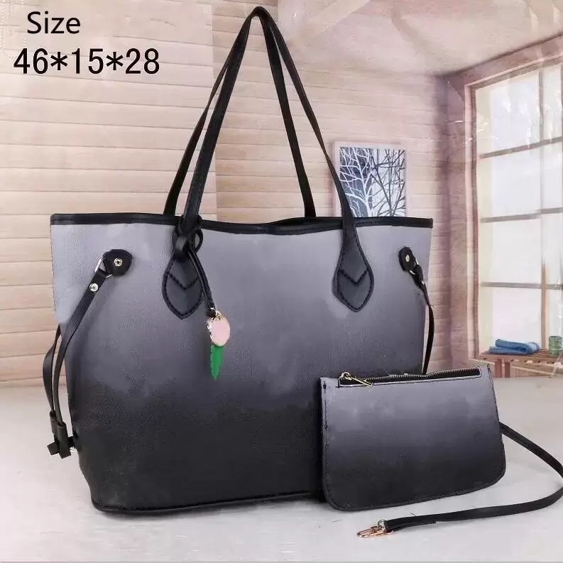 

HBP ONTHEGO LOULOU Designers Leather Bags womens Handbags high qulity crossbody lady Shoulder Bag shopping tote coin purse 2 pcs/set M45685 clutch Telfars bag, Add freight
