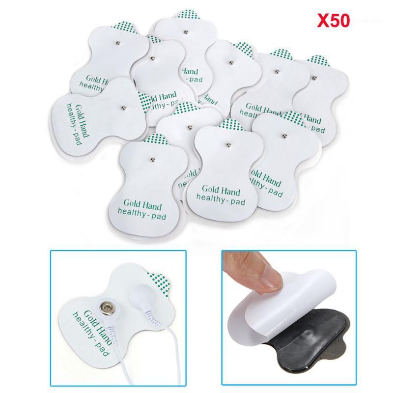 

50PCS Replacement EMS Electrode Pads For Acupuncture Therapy Machine Electric Muscle Stimulator Body Slimming Massager Tens Pads1