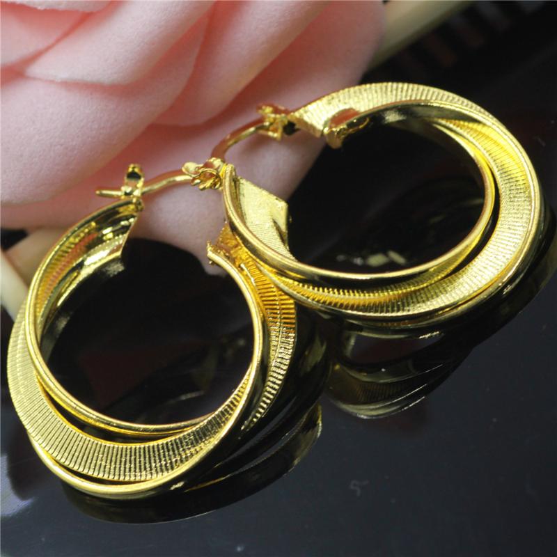

Han edition golden women earrings Character charm woman new earrings Women eh-135