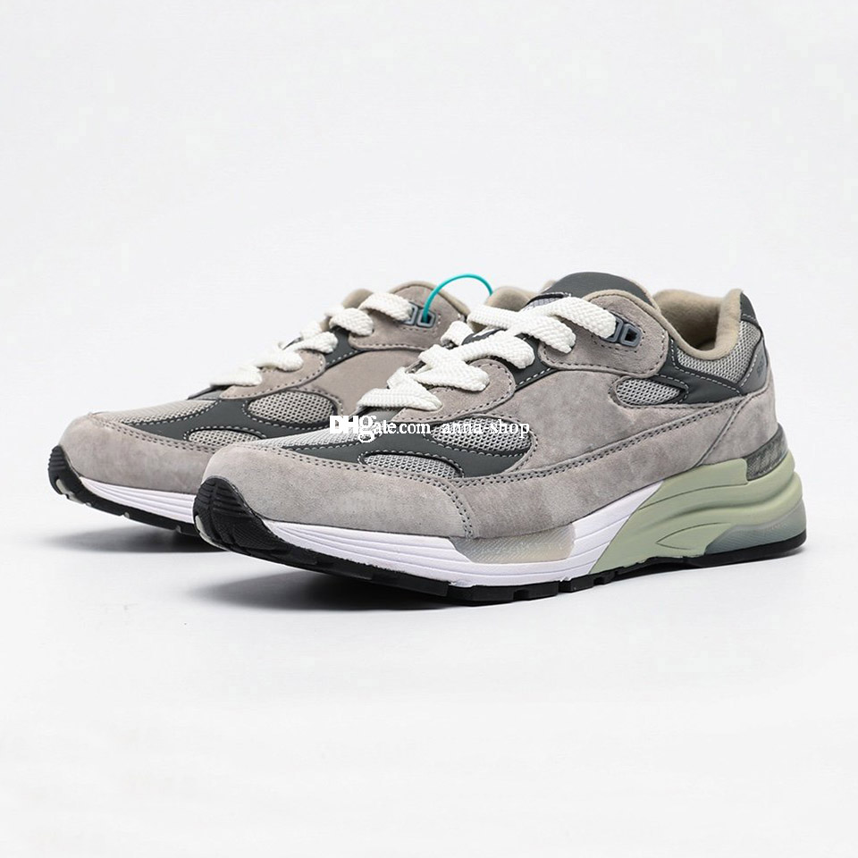 

M992 Sneaker for Men's Suede Sneakers Mens Sports Shoes Women's Running Shoe Womens Trainers Man Training Woman Athletic Chaussures Grey, 3 36-45