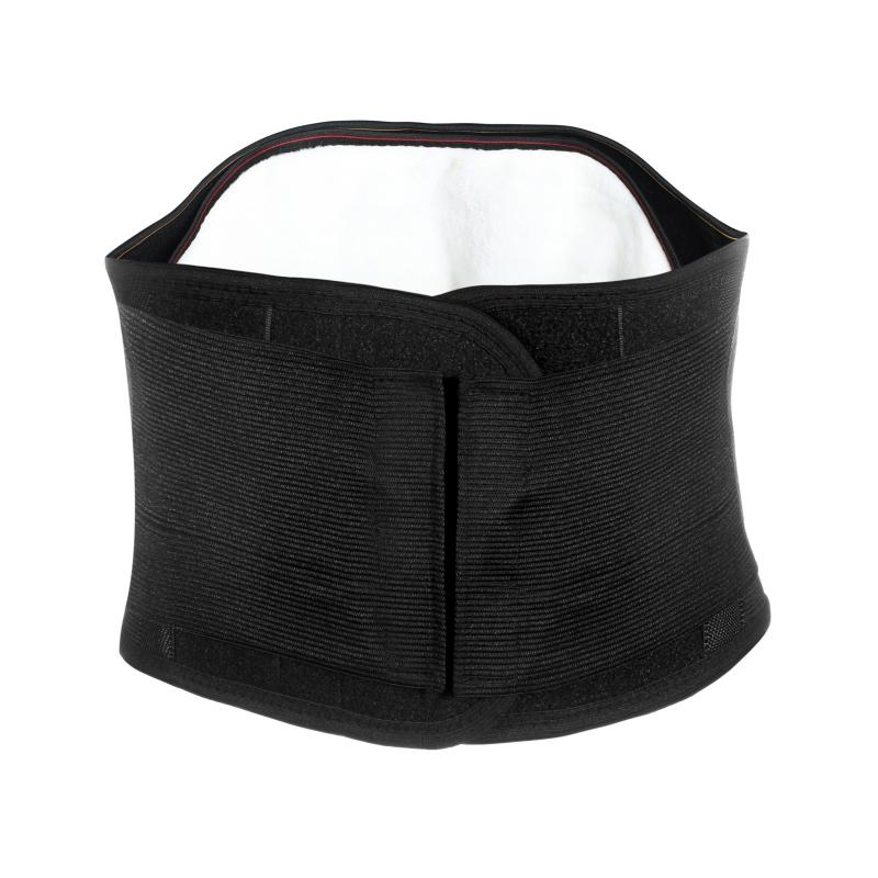

Treatment Waist Back Support Absorber Lumbar Pad Self-heating Magnetic Waist Support Belt Sports, White
