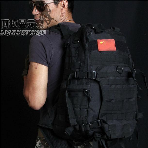 

freeshipping Tactical backpack Molle Camouflage shoulder bag Outdoor Sports bag Camping Hiking, Khaki
