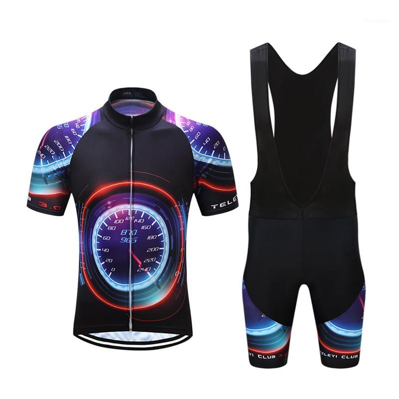 

2020 Men Pro Bicycle Short Sleeve Suit Maillot Bike Cycling Jersey Summer Clothes Bib Pants Clothing Set Triathlon Uniform Kit1, Shirt 6
