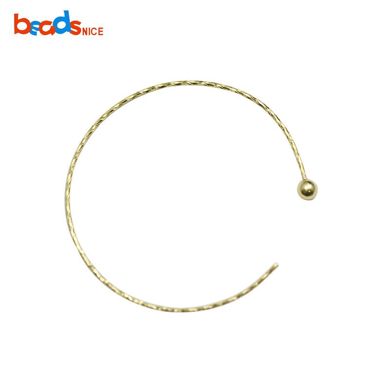 

Hoop & Huggie Beadsnice ID38298 Sterling Silver Hoops Earring Components For Women Fashion Big Round Circle Earrings
