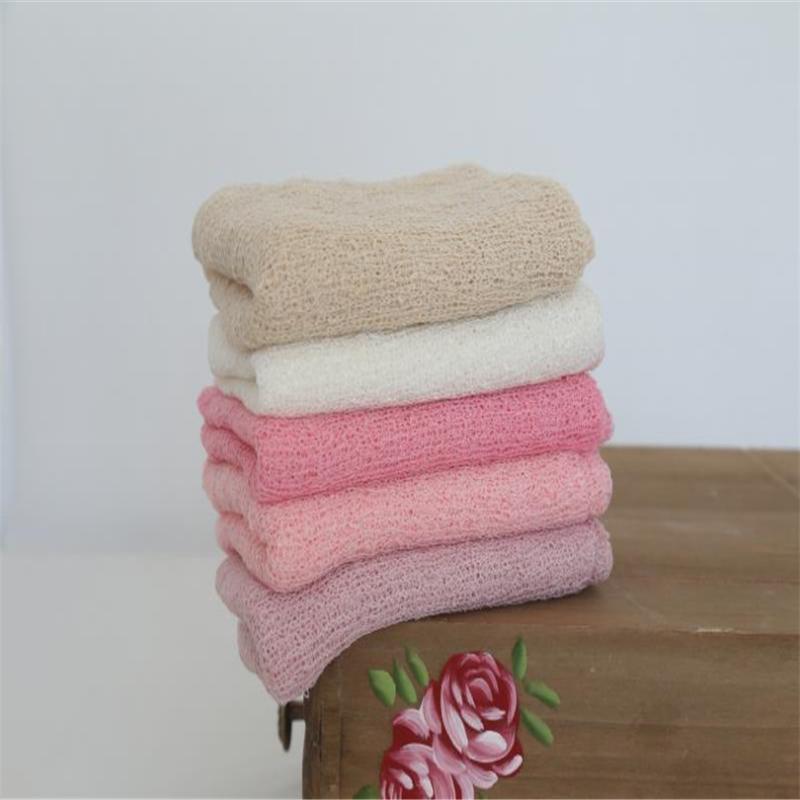 

40x150cm Newborn Stretch Rayon Wrap Photography Props Baby Knit Wrap Layer Newborn Swaddle Cocoon Photo Props, Colors chart