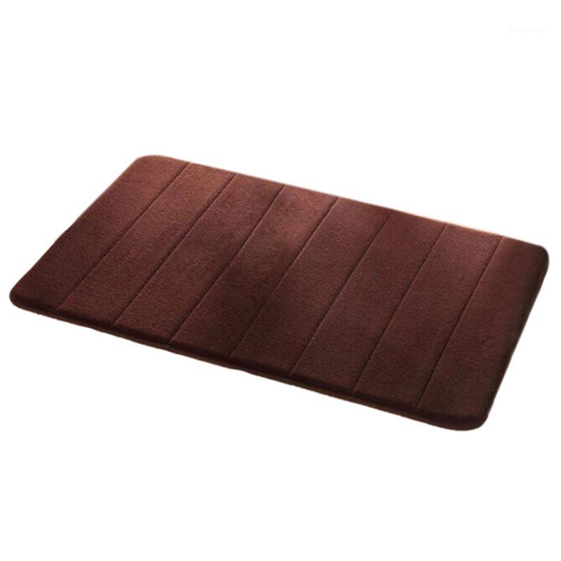 

40*60 cm Bathroom Bath Mats (Coffee)1