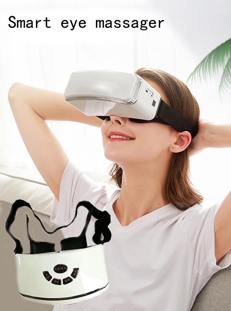 

Bluetooth smart hot compress eye protection device Bates long tube vibration EMS pulse massage vision correction training device1