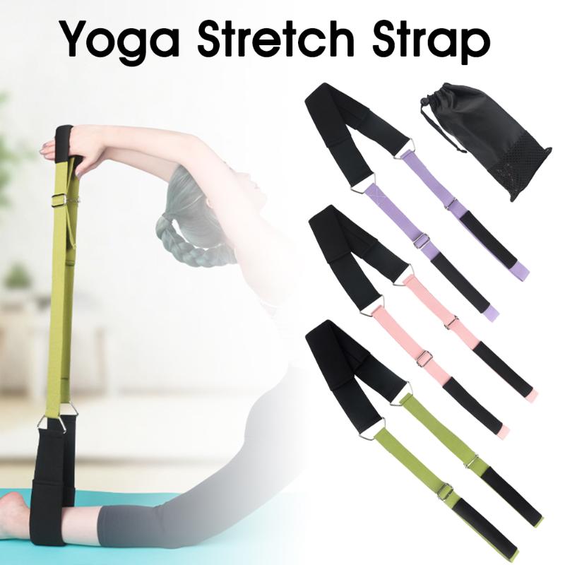 

Yoga Pull Strap Belt Professional Gymnastics Girl Latin Dance Stretch Resistance Band Pilates Training Belt Fitness Elastic Band