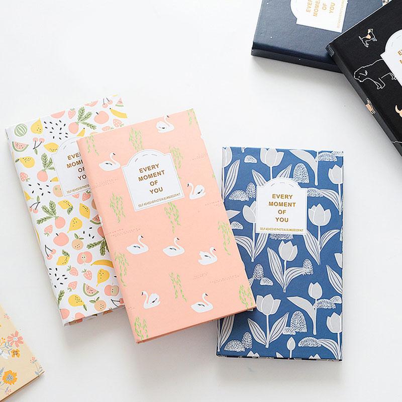 

1PC Holds 84 Photos Photo Card Bag Cartoons Sequins Card Holder Mini Business Bag Photo Holder Saving Memory Souvenir