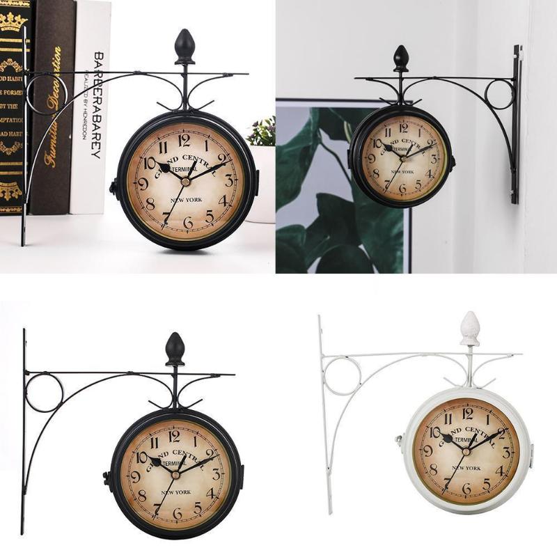 Wholesale Double Sided Wall Clocks Buy Cheap In Bulk From China Suppliers With Coupon Dhgate Com
