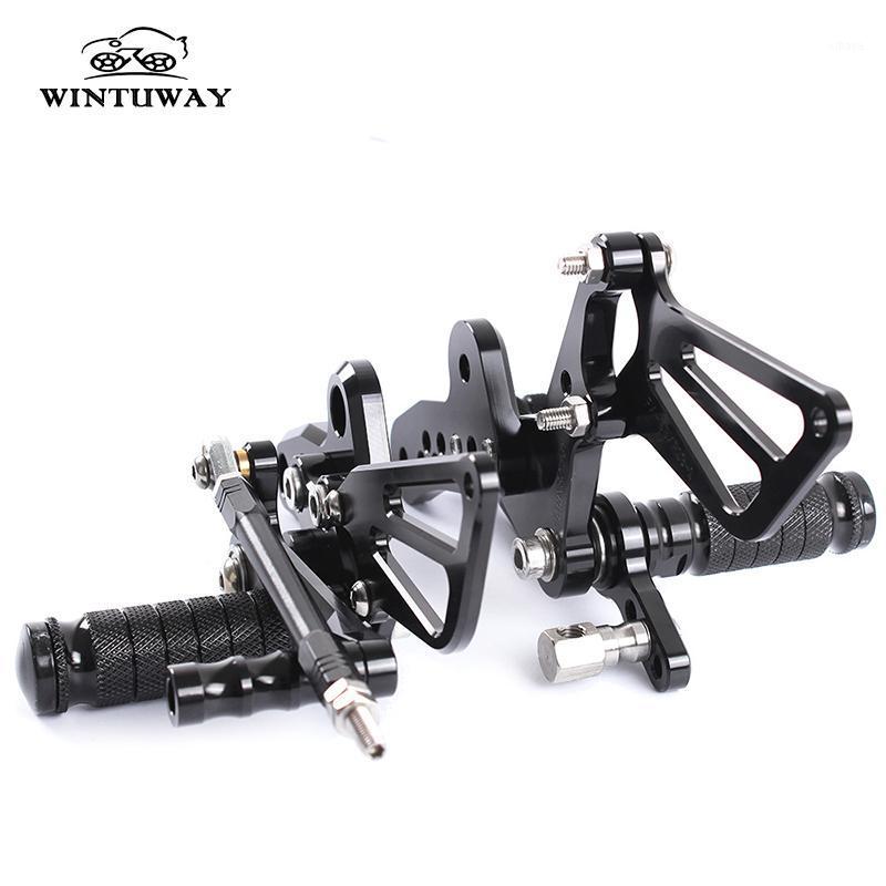 

WINTUWAY Motoo - Full CNC Aluminum Motorcycle Foot Rests Rearset Rear Set For GSX1300 1999-2013 HAYABUSA 1999-20131